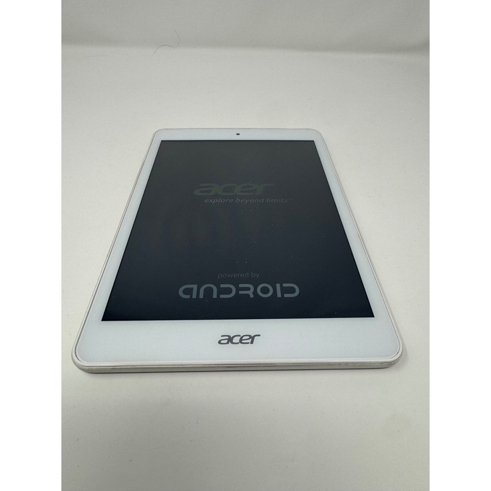 Acer Iconia A1-830 Tablet Silver White Android WiFi A1311 2014 Power On